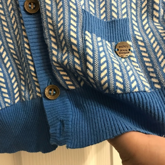 Diesel denim division cardigan - Picture 3 of 7
